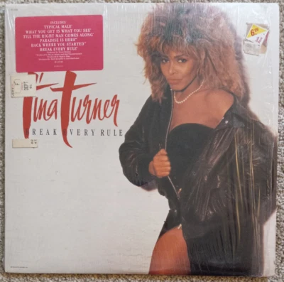 Tina Turner Break Every Rule LP & original shrink + inner sleeve & hype sticker - Image 1 of 4