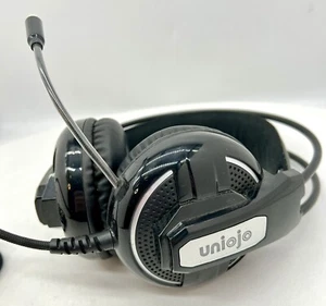 UNIOJO Gaming Headset mit Mikrofon Top Zustand *Schneller Versand - Bild 1 von 6