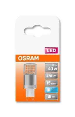Osram LED PIN G9, 3,8W = 40W, 470 lm, G9, 300°, 4000 K	 - Bild 1 von 4