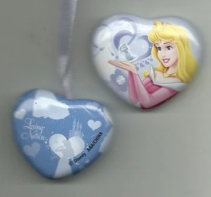 Disney Princess Aurora Necklace Large Tin Necklace Locket Backpacks Party favors - Picture 1 of 3