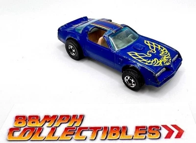 RARO AZUL Hot Wheels Hot Bird 1977 Firebird Smokey & the Bandit COLORES VOLADORES BW Foto 1 de 4