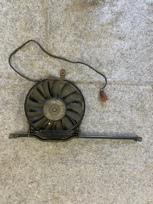 Audi B5 A4 S4 C5 A6 AC Condenser Fan, Mount, And Pigtail - Image 1 of 2