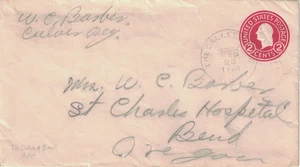 The Dallas & Bend 1926 RPO {Oregon} Cancelar en portada - Imagen 1 de 1