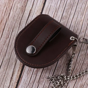 Taschenuhr Etui Herren Halter Tragbar Etui Hülle Zubehör - Bild 1 von 11
