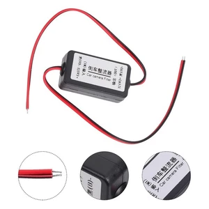 1pc Car Rear View Filter Reverse Camera Power Filter Camera Noise Capacitor Car - Bild 1 von 12