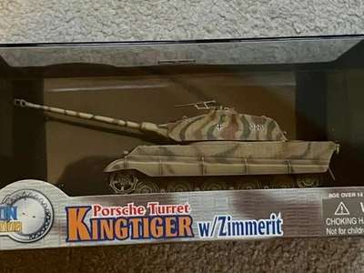 Torretta Dragon Armor Kingtiger Porsche con Zimmerit, 3°/sPzAbt.503, Mailly le Camp - Immagine 1 di 4