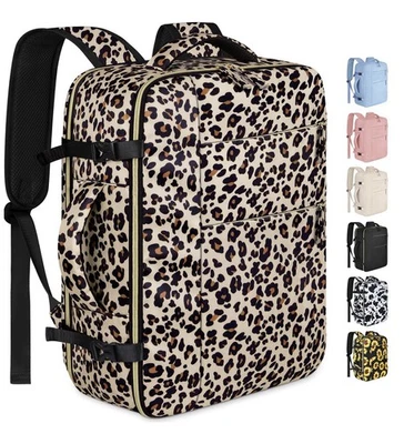 Mochila de Viaje de Mano, Grande Aprobada para Vuelo Estampado de Guepardo para Mujer NUEVA Foto 1 de 4