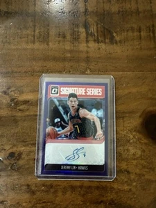 Jeremy Lin Optic 2018-2019 Purple Signature Series Auto - Picture 1 of 2