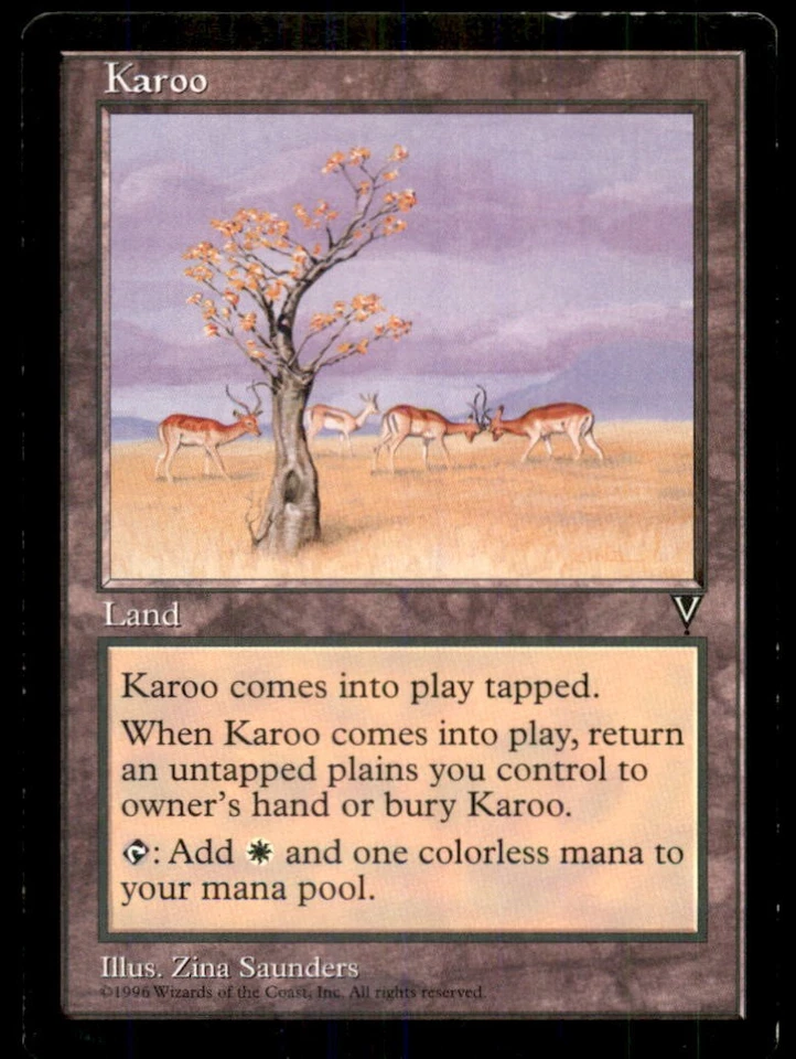 MTG Karoo LP Light Play Visions [4427] - Image 1 of 1