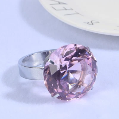  Portatovaglioli in cristallo 1pc Portatovaglioli moda Portatovaglioli durevole - Immagine 1 di 4