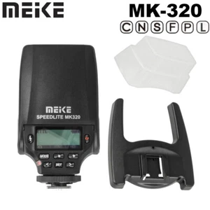 MEIKE MK-MK320 TTL HSS Flash Light SpeedLite For Canon Nikon Sony Fuji Panasonic - Picture 1 of 17