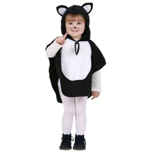 Süßes Katzen Kinder Kostüm 98 cm 1-2 Jahre Katzenkostüm Babykostüm Mieze Poncho - Bild 1 von 1