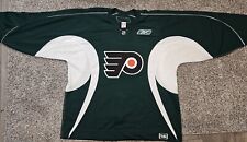 Authentic Philadelphia Flyers Reebok Jersey Size 3XL Green Mint Condition 