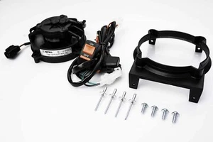 SHERCO  ENDURO 2+4 TEMPI KIT VENTOLA RADIATORE con INTERRUTTORE ANNO 2014 - 2023 - Picture 1 of 9