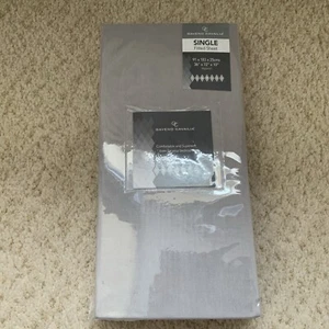 Light Grey Single Fitted Sheet - Picture 1 of 3