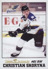 2001-02 Fresno Falcons #15 Christian Skoryna