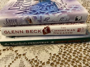 Lot of 3 CHRISTMAS BOOKS by Various Authors Gift Quality Stocking Stuffer - Picture 1 of 2