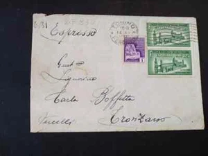 Umschlag Italien RSI Tarif 3,50 L Espresso Zerstörte Denkmäler WF230 - Bild 1 von 1