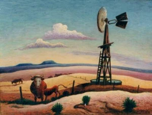 America Today : Thomas Hart Benton : 1937 : Archival Quality Art Print 13x19 - Picture 1 of 1