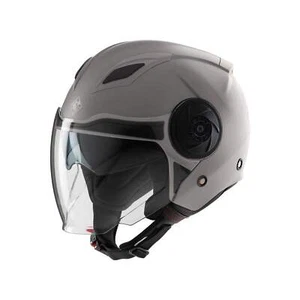 Casco Demi-Jet Doppia VisieraTucano Urbano EL'CITY GRIGIO MOONDUST OPACO * - Picture 1 of 11