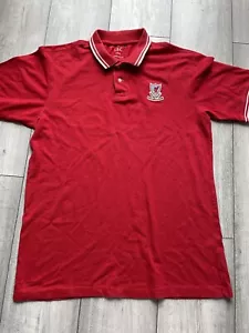 Liverpool Football Club FC 90's Polo Casual Shirt Mens adults Large L Top 1990's - Picture 1 of 5