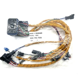 Wiring Harness 195-7336 1957336 for CAT 322C 3126B E325C Engine Excavator - Foto 1 di 9