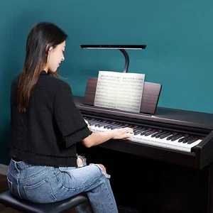 Professional LED Piano Lamp with 5-Level Color & Dimming, Eye-Care Clip Light - Picture 1 of 6