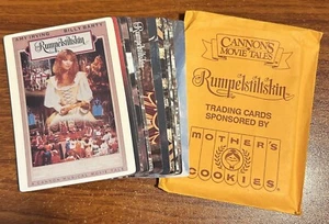 1987 Mothers Cookies Trading Cards Set Rumpelstiltskin/Canon Movie Tales - Picture 1 of 1