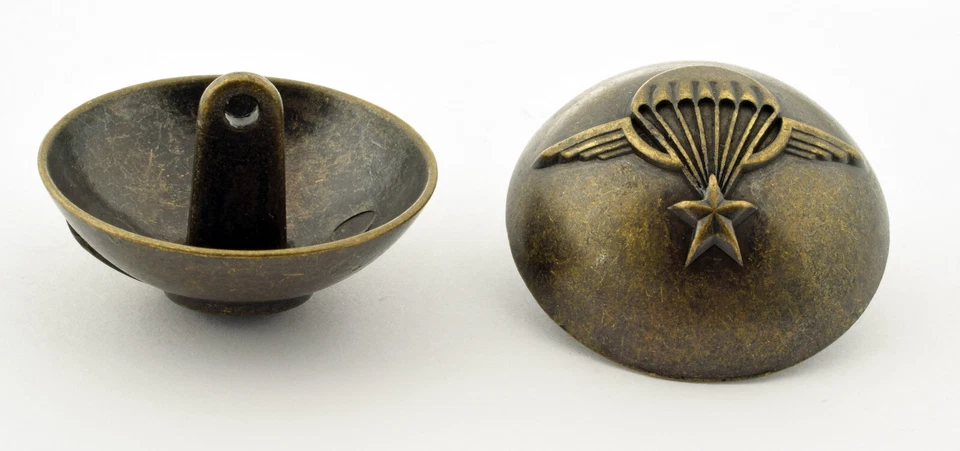 6 bottoni in metallo serie aviazione - PARACADUTE - parachute buttons - Immagine 1 di 1