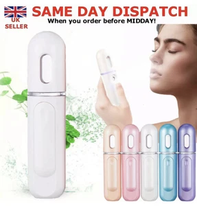 Face Moisturizing Mist Spray Machine USB Nano Facial Mister Facial Humidifier UK - Picture 1 of 7