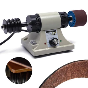 Leder Poliermaschine Schleifmaschine Polierger?t 0-8000RPM 350W Burnisher 220V - Bild 1 von 16