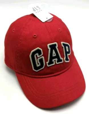 BABY GAP hat red adjustable Toddler size cap  *NEW* - Image 1 of 4