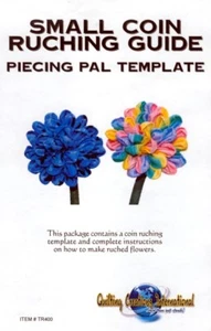 Quilting Creations International Small Coin Ruching Guide Template - Ribbonwork - Picture 1 of 2