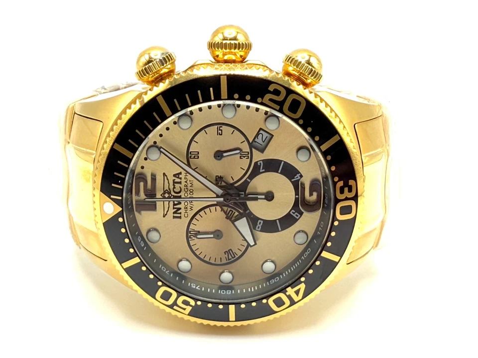 RELOJ INVICTA Lupah 14204 47mm Cuarzo Nuevo Usado Tienda Muy Pequeños Arañazos en Estuche Foto 1 de 4