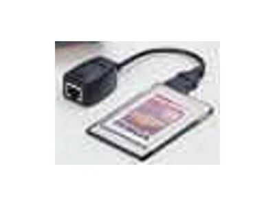 SOHOware PCMCIA 10Mbps Ethernet LAN Notebook PC Card ND5120 with Dongle Cable - Image 1 of 2