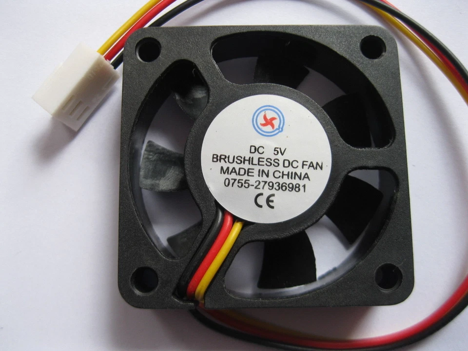 10 pcs Brushless DC Cooling Fan 5V 4510S 7Blade 3 Wire Sleeve Bearing 45x45x10mm - Image 1 of 1