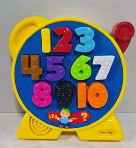 Fisher Price See 'n Say POP 'N LEARN - 2 Ways to Play, Fun Tactile Toy, RARE!!! - Picture 1 of 5