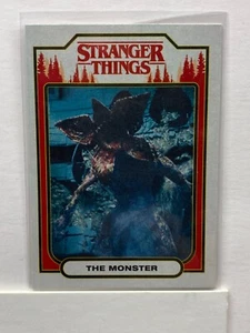 2018 Topps Stranger Things Insert The Monster ST-20 Netflix Horror  Z5 - Picture 1 of 1