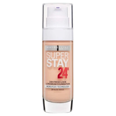 MAYBELLINE NEW YORK Fond de Teint Superstay 24H 21 Nude beige Maybelline