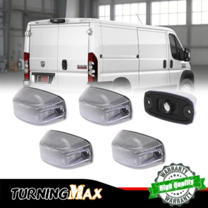 5Pcs Clear Rear Cab Roof Marker Lights For 2014-23 RAM Promaster 1500 2500 3500 - Picture 1 of 8