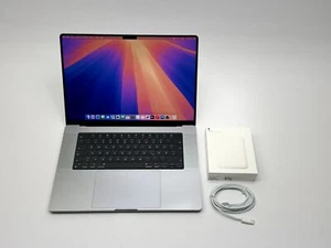 Apple MacBook Pro 16“ M1 MAX 10C CPU 24C GPU 1 TB SSD 32 GB Ram 2021 - Bild 1 von 10