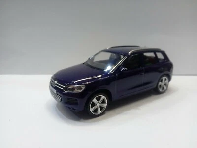 4014 WOLKSWAGEN TOUAREG  MODELLINO DAL NEGRO AUTO  METALLO RMZ CITY SCALA 1:43  - Immagine 1 di 2