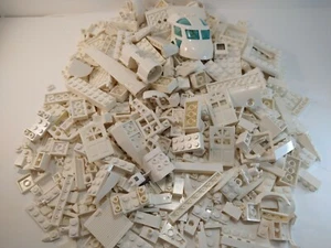Lego Lot weiß über 1 Pfund gemischte Stücke - Bild 1 von 8
