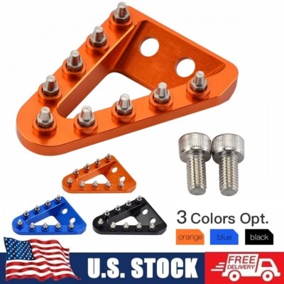 Punta de placa de pedal de freno para KTM 125 150 250 300 350 450 500 EXC SX XC F 2017-2025 Foto 1 de 4