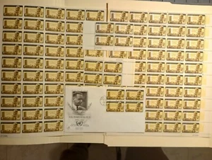 1962 Sc# 1203 & 1204 set Dag Hammarskjold CV $30 - Picture 1 of 5