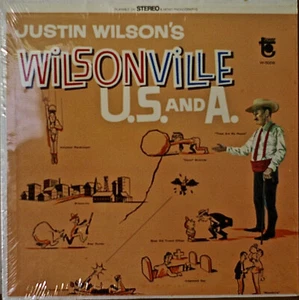JUSTIN WILSON'S WILSONVILLE US&A-SEALED1966LP Cajun Comedian/Storyteller Stereo - Imagen 1 de 1