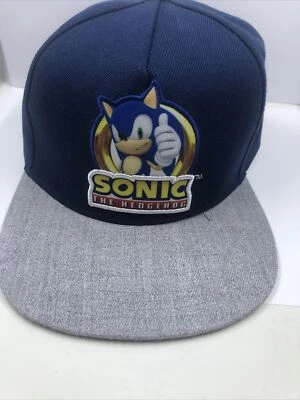 Gorra Sega Sonic The Hedgehog azul SnapBack Foto 1 de 4