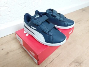 Blau weiß Sneaker Klettverschluss UP V PS von Puma, Gr. 31 (NEU) - Bild 1 von 7