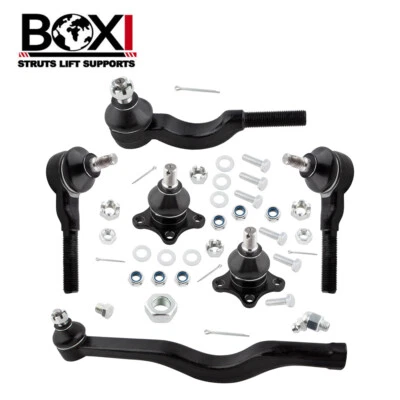 Концы внутренних внешних анкерных стержней шаровые шарниры для Dodge D50 Mitsubishi Mighty Max 6 шт. - Изображение 1 из 4