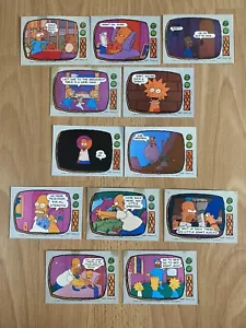 The Simpsons Topps Trading Cards Incomplete Set 12 Cards Only! 1990 - 0 Stickers - Picture 1 of 10